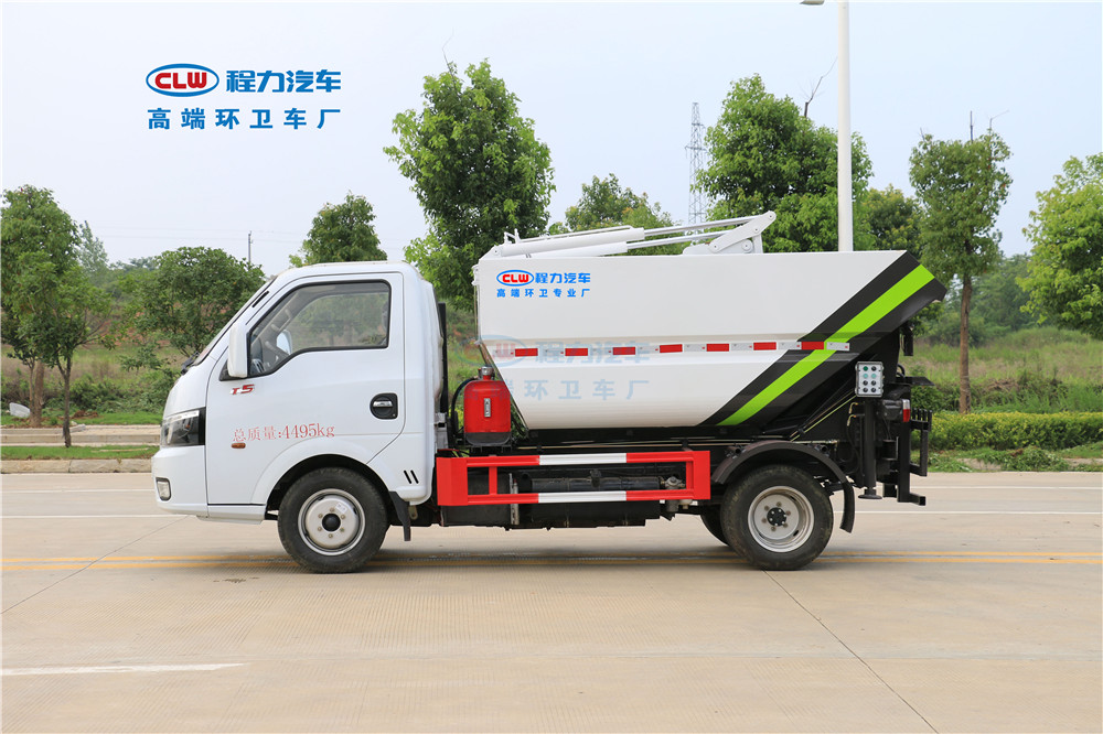 東風(fēng)涂逸無(wú)泄漏式垃圾車(chē)
