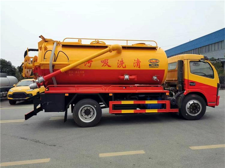東風(fēng)多利卡10方一體罐管道疏通車